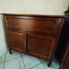 Meuble HiFi vintage en bois