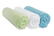 Lot de 3 Draps Housse 40x80 cm