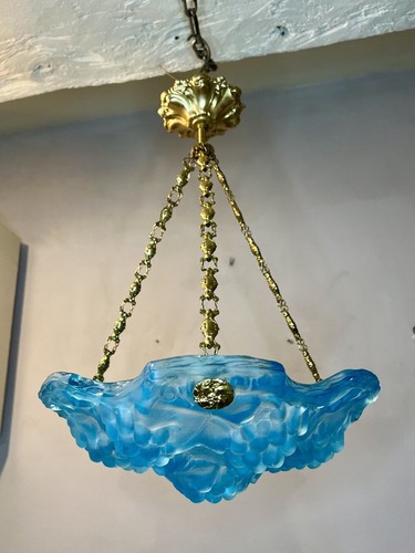 Lustre suspension signée