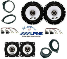 Alpine Set 4 Haut Parleur FIAT