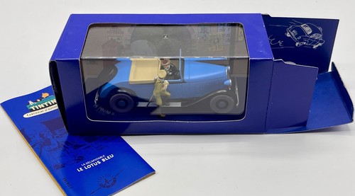 Voiture tintin lotus bleu - voiture,