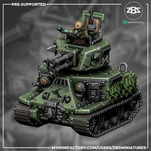 Tank gobelin - tank,
