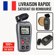 Humidimètre Mesure de l'humidité Testeur d'humidité du Bois Compteur d'humidité