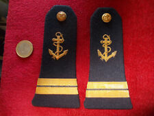 NAVY OFFICER - PAIR OF EPAULETTES of
