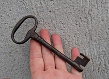 Antique key / old key - 13.5 cm wrought iron, 19th century or before No. 78
