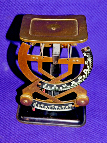 Balance ancienne pèse lettres - balance,