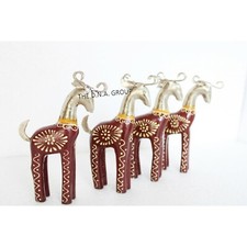 Fer en Bois Cher Lot 4 Salle à Manger Art Métal Décorative Moderne Maison Crafts