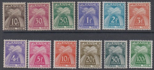Timbre france taxe - taxe, 78/89**