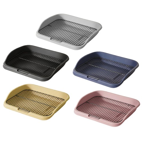 Plateau toilette pour chien - plateau,