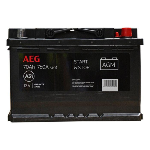 Batterie auto agm 760a - batterie, 70ah