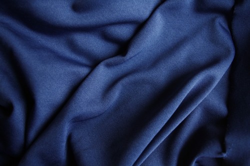 Coupon 145 tissu bleu - coupon, n°145