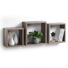 Lot de 3 Étagères Murales