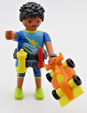 Playmobil Figurine Garçon avec Voiture RC Garçons Mystère Série 25...