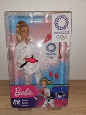 BARBIE KARATÉ, TOKYO, 2020 jeux olympiques 2019 MatteL, POUPEE NEUVE.