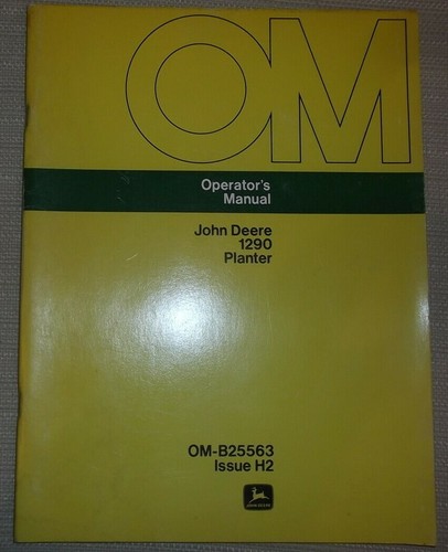 John deere manuel - john,