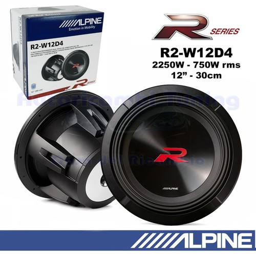 Subwoofer alpine w12d4 - subwoofer, 12"