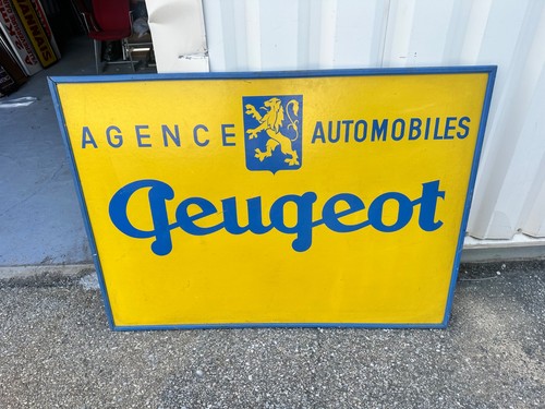 Enseigne bois publicitaire