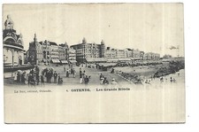 BELGIQUE  OSTENDE  LES GRANDS