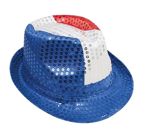 Chapeau borsalino sequin - à,