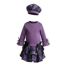 Robe bébé fille violette +