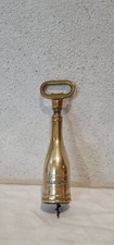 ANCIEN TIRE BOUCHON DECAPSULEUR CHAMPAGNE BRONZE CORKSCREW