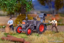 Tracteur LANZ Bulldog Avec Scie À Ruban HO/OO Échelle Kibri 12255