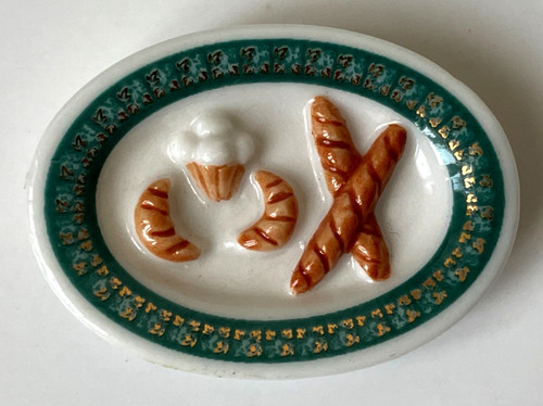 Fève assiette pain - assiette,