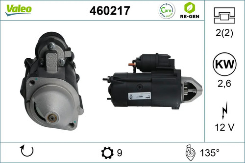 Démarreur valeo 460217 - valeo,