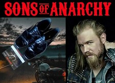 (SALE) Sons of Anarchy: Opie/Ryan Hurst sz 15 shoes w/Studio COA