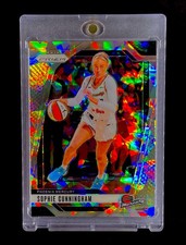 SOPHIE CUNNINGHAM SILVER CRACKED ICE REFRACTOR PRIZM Panini Non Auto - MERCURY