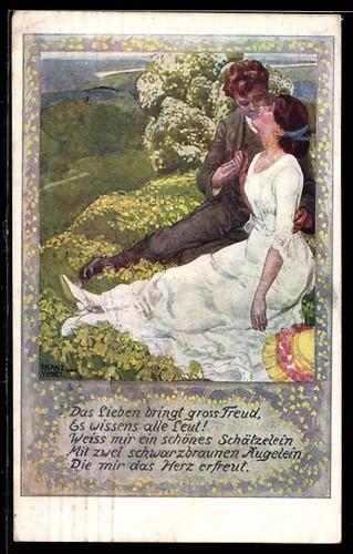 Carte postale artiste - postale, d'artiste