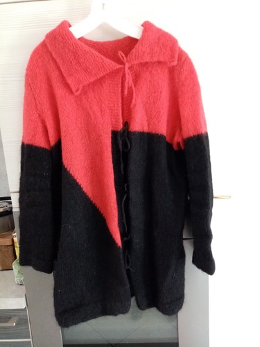 Veste longue gilet mohair - longue,
