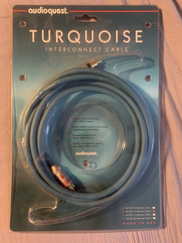 Câble audioquest turquoise - audioquest,