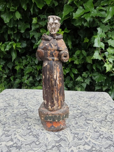 Ancienne statuette religieuse - ancienne,