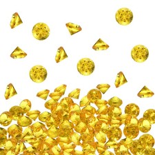 100 perles acryliques diamant