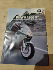 motos BMW K 1200 GT  prospectus brochure catalogue dépliant  catalog