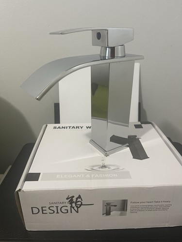 Robinet salle bain acier - robinet,