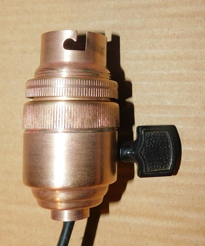 Old switch socket b22 - b22, for