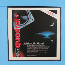 1988 Quadral Speakers Print