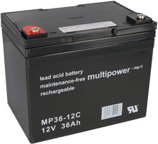 Batterie AGM Plomb 36Ah 12V