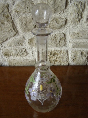 Superbe carafe emaillee decor - emaillee,