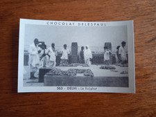 Chocolat Delespaul Vignette n° 563 - Delhi : Le Rajghat