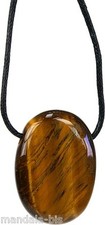 Tiger Eye Pendant Oval Stone