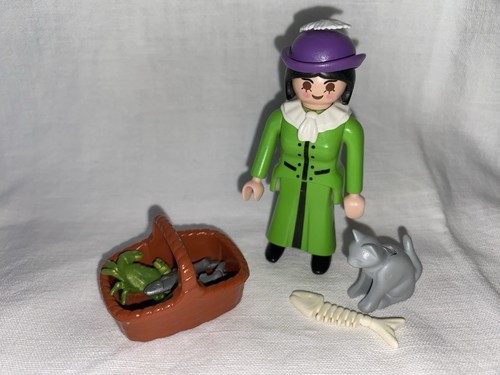 Playmobil cliente chat panier - chat,