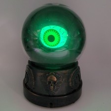 Halloween Animated Eyeball In Crystal Ball (Gemmy, Motion Activated, 2016)
