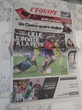 JOURNAL L'EQUIPE 26 OCTOBRE