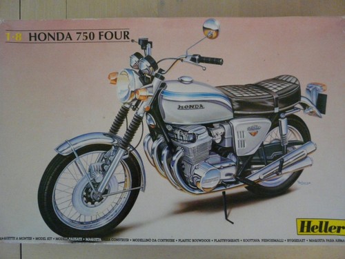 Maquette moto heller ref - moto, 1/8