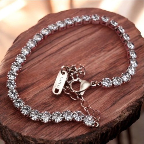 Bracelet tennis rivière - bracelet,