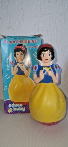 Rare blanche neige culbuto - blanche,