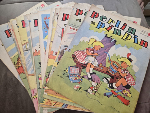 Lot revues perlin pinpin - 19,